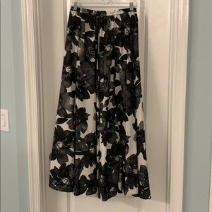 Floral Full Length Skirt